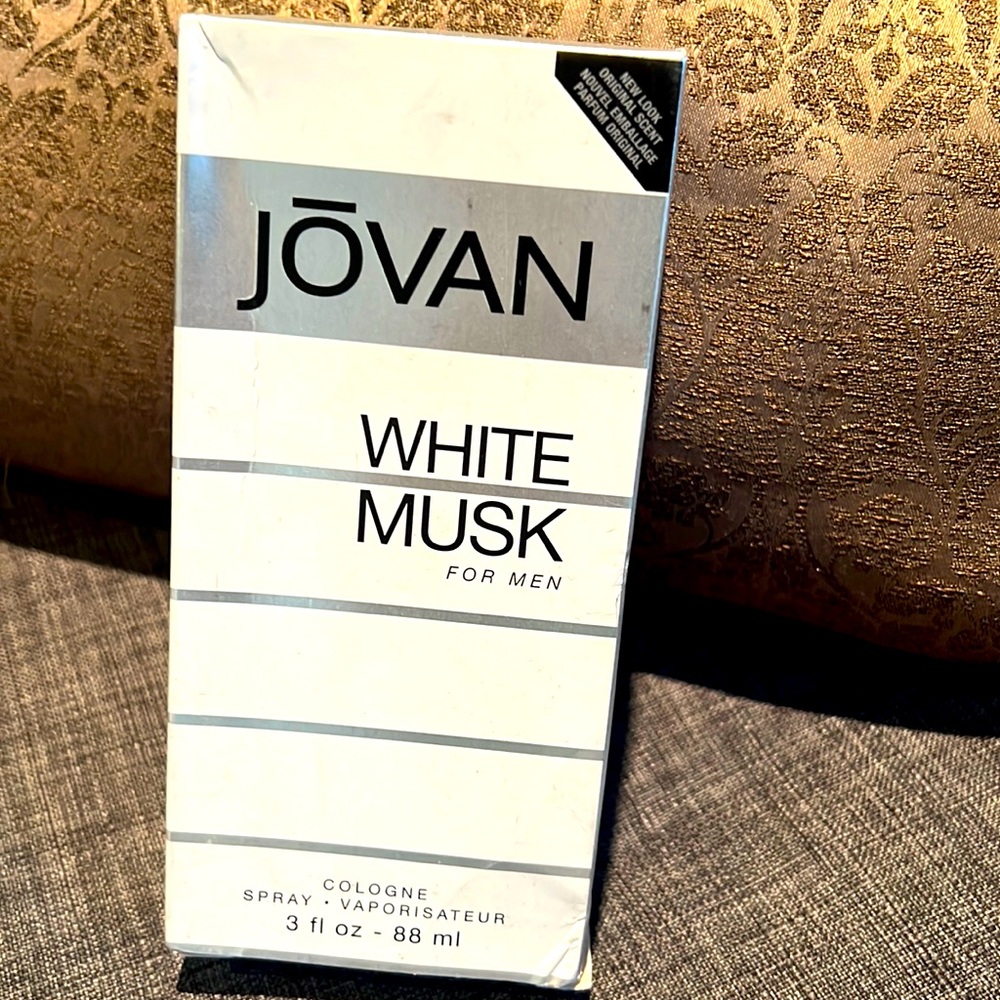 Jovan White Musk For Men 88ml- box slightly dented